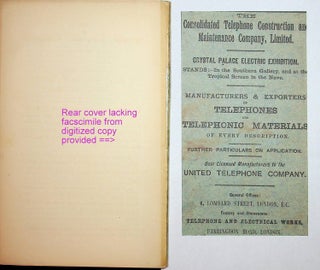 Collection of items (offprints, pamphlet, ALS) by early telephone historian and author John E. Kingsbury