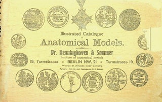 Item #28112 Illustrated Catalogue of Anatomical Models. Dr. med Benninghoven, M. A. Sommer, partners