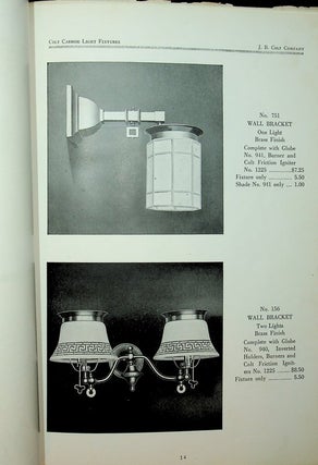 [ Lighting ] COLT Carbide Gas Generators Pit Model "S" [ title page ] | Fixtures and Supplies for use with COLT Carbide Lighting and Cooking Plants [ cover title ]