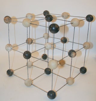 Item #28124 [ artifact, chemistry ] Sodium Chloride atomic lattice model