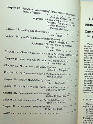 Lectures on Communication System Theory
