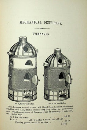 Catalogue of DENTAL MATERIALS, Furniture, Instruments, etc. for sale by Samuel S. White, Manufacturer, Importer, and Wholesale Dealer in all articles appertaining to dentistry