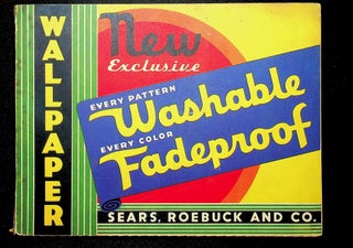 Item #28228 Wallpaper: new, exclusive, every pattern washable, every color fadeproof [cover...