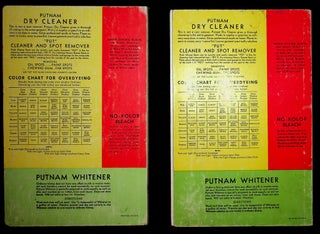 [Sample books] Color chart : Putnam fadeless dyes, tints : the original one-package dye [Two examples]