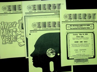 ENERGY: Energy = MC2 ... The Michigan Computer consortium Magazine - a substantial but incomplete run of 45 issues from Oct 1983 through May 1988