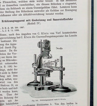 Die Optischen Instrumente der Firma R. Fuess deren Beschreibung, Justierung und Anwendgung ... mit 233 Holzschnitten im Text und 3 Lichtdrucktafeln