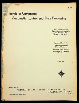 Item #28526 Trends in Computers : Automatic Control and Data Processing : Proceedings of the...