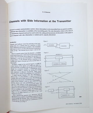 Channels with Side Information at the Transmitter [offprint]