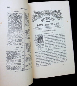 Life and Light for Woman Vol III No. 8 August, 1873