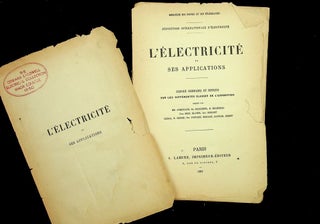 Item #28709 Exposition Internationale D'Électricité. L'Électricité et ses Applications....