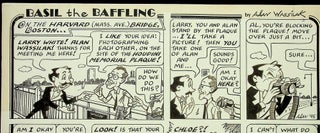[Original artwork, magic] Original artwork for the Comic Strip "Basil the Baffling" published in the June 1995 issue of M-U-M