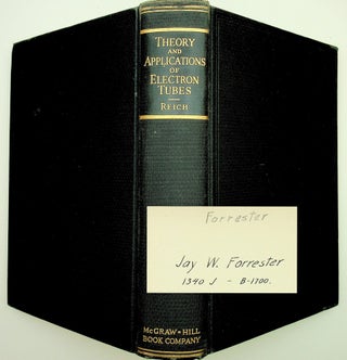 Item #28791 Theory and Applications of Electron Tubes. Herbert J. Reich