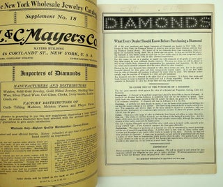 The NEW YORK WHOLESALE JEWELRY CATALOGUE Supplement Number Eighteen