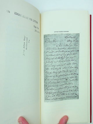 Edgar Allan Poe Letters Till Now Unpublished in the Valentine Museum Richmond, Virginia ... with facsimiles of all letters and 15 illustrations