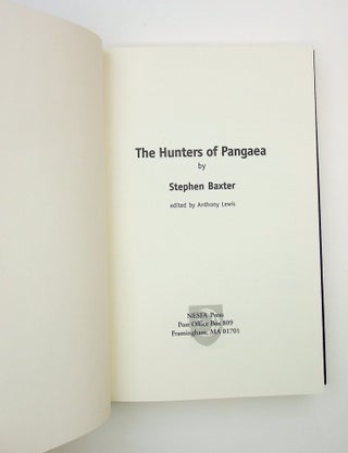 Item #28888 The Hunters of Pangaea. Stephen Baxter, Anthony Lewis