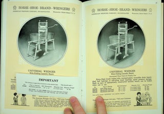 Catalog No 11 Horse Shoe Brand Wringers and the Facts that help you sell them [plus pricelist ephemera]