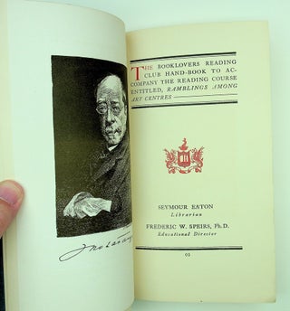 The Booklovers Reading Club Hand-book to accompany the Reading Course Entitled, Ramblings Among Art Centres