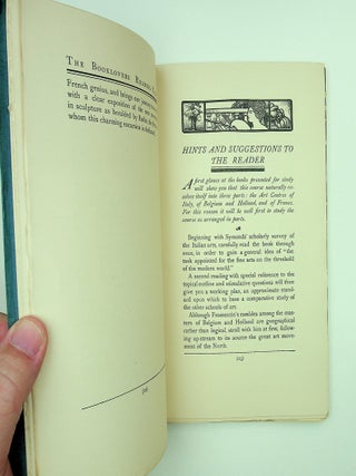The Booklovers Reading Club Hand-book to accompany the Reading Course Entitled, Ramblings Among Art Centres