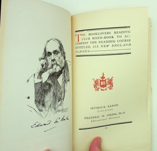 The Booklovers Reading Club Hand-book to accompany the Reading Course Entitled, Six New England Classics