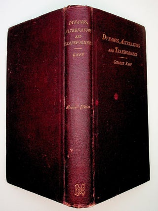 Item #28912 Dynamos, Motors, Alternators, and Rotary Converters ... with 200 illustrations....