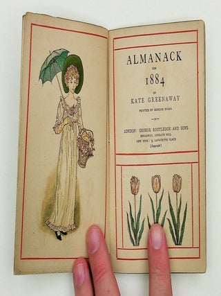 Item #28928 ALMANACK for 1884. Kate Greenaway