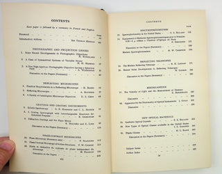 Proceedings of the London Conference on Optical Instruments 1950