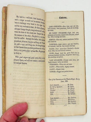 The Maid of the Mill, A Comic Opera in Three Acts ... Printed from the acting Copy, with Remarks. To which are added a Description of the Costume, Cast of the Characters, Sides of Entrance and Exit, Relative Positions of the Performers on the Stage, and the whole of the Stage Business, as now performed in the Theatres Royal, London.