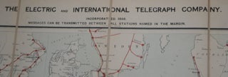 The Electric and International Telegraph Company’s Map of the Telegraph Lines of Europe