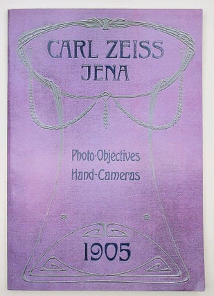 Item #29149 Carl Zeiss, Jena Optische Werkstaette Photographic Lenses Hand Cameras 1905. Zeiss...