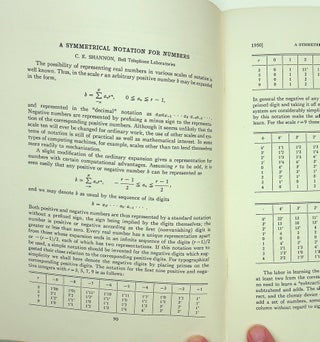 A Symmetrical Notation for Numbers in American Mathematical Monthly Volume 57, Number 2