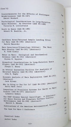 Case for Mars II: Proceedings of the Second Case for Mars Conference Held July 10-14, 1984, at the University of Colorado, Boulder, Colorado 80309