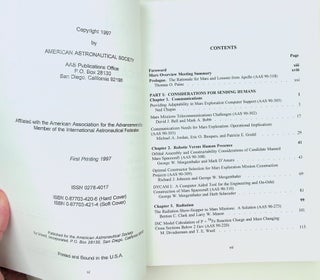 Case for Mars IV: Considerations for Sending Humans: The International Exploration of Mars--Consideration for Sending Humans : Proceedings of the fourth Case for Mars Conference held June 4-8, 1990, at the University of Colorado, Boulder, Colorado
