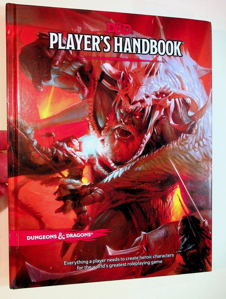 Item #29286 Player's Handbook [Dungeons and Dragons Core Rule Book, Fifth edition]. Dungeons and Dragons.