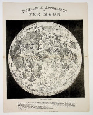 Item #29305 [antique print] "Telescopic Appearance of the Moon" James Reynolds