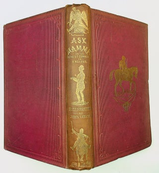 Item #29315 ASK MAMMA or The Richest Commoner in England. R. S. Surtees, Sponge's Sporting Tour...