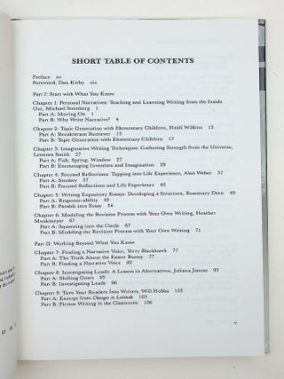 Writers in the Classroom