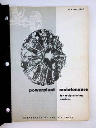 Item #29459 Powerplant Maintenance for reciprocating engines AF Manual 52-12. Air Force