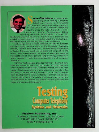 Testing Computer Telephony Systems and Networks