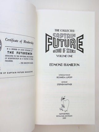 The Collected Captain Future Wizard of Science Volume One