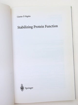 Stabilizing Protein Function