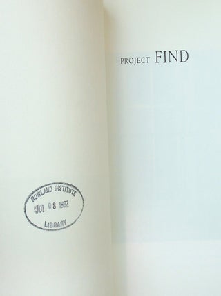 Project FIND (Friendless, Isolated, Needy, Disabled) in Santa Cruz County, California