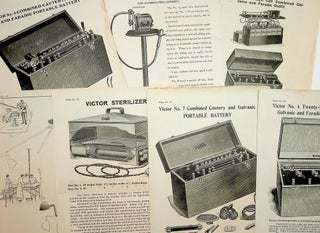 Item #29667 Seven Brochures for the Victor Electric Company. Victor Electric Co