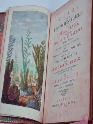 Item #29689 Essai sur l'histoire naturelle des corallines, et d'autres productions marines du...