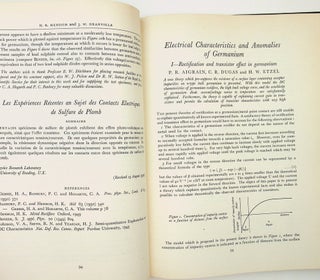 Semi-Conducting Materials ... Proceedings of a Conference held at the University of Reading under the auspices of the International Union of Pure and Applied Physics in cooperation with the Royal Society