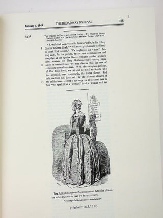 Collected Writings of Edgar Allan Poe, Vol 3, Edgar Allan Poe: Writings in the Broadway Journal NONFICTIONAL PROSE Part 1, The Text