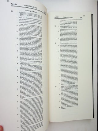 Collected Writings of Edgar Allan Poe, Vol 3, Edgar Allan Poe: Writings in the Broadway Journal NONFICTIONAL PROSE Part 1, The Text