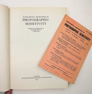 Item #29758 Fundamental Mechanisms of Photographic Sensitivity - Proceedings of a Symposium held...