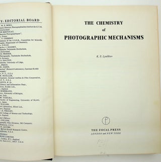 Item #29773 The Chemistry of Photographic Mechanisms. K. S. Lyalikov
