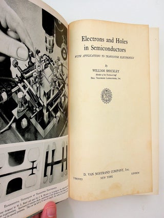 Item #29802 Electrons and Holes in Semiconductors with Applications to Transistor Electronics....
