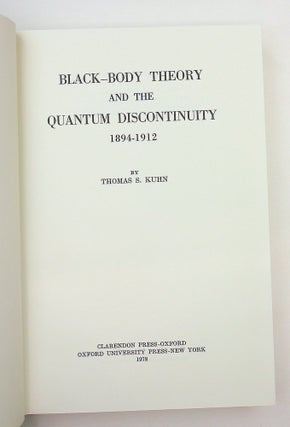 Black-Body Theory and the Quantum Discontinuity 1894-1912